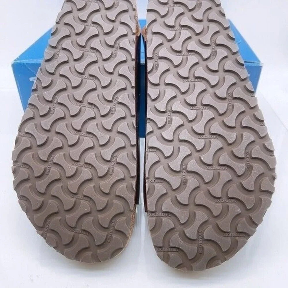 Birkenstock Milano Grip Bold Gap Roast Vintage Leather Mens EU 46 US 13- 13.5 W